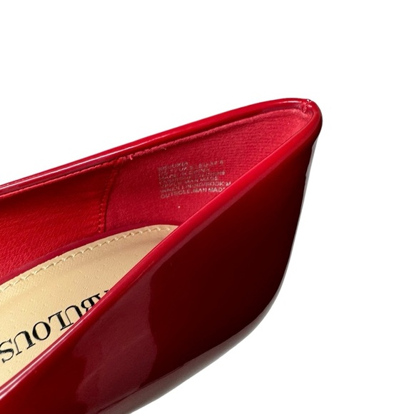 Justfabulous | Red 4” Heels | Pumps | Size 7 | NWOT - Picture 7 of 8